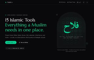 Falah.io screenshot 1