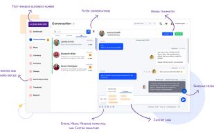 Falkon SMS screenshot 1