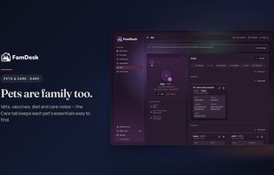 FamDesk screenshot 1