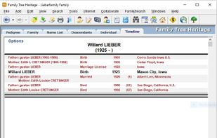 Family Tree Heritage screenshot 2