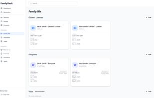 Family Vault screenshot 2