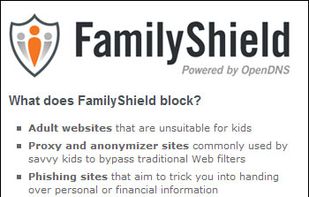 FamilyShield screenshot 1