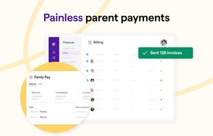 Make parent payments simple with in-app automatic payments, one-click billing and payment reminders.