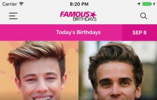 Famous Birthdays screenshot 1