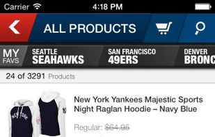 Fanatics screenshot 1