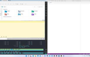 FancyWM screenshot 1