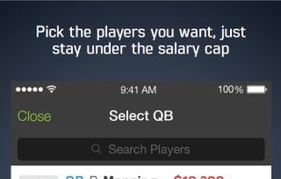 FanDuel screenshot 1