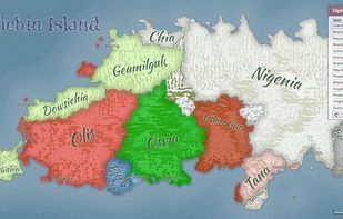 Azgaar's Fantasy Map Generator screenshot 1