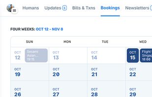 Bookings