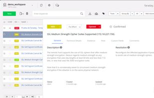 Faraday WebUI / Status Report