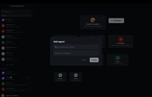 Option to create agent