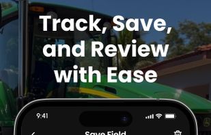 Track your tractor live on the map with precise GPS for efficient farming operations.