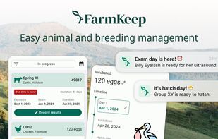Easily manage all breeding activities with automated gestation and incubation calculators