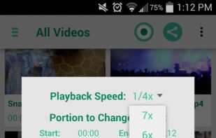 Fast & Slow Motion Video Tool screenshot 1
