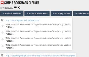 Fast Bookmark Scanner II screenshot 1