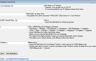 Fast DDoS Attack Cmd screenshot 1