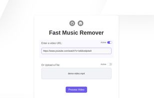 Fast Music Remover screenshot 1