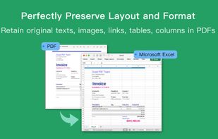 Fast PDF to Excel Pro Edition screenshot 2