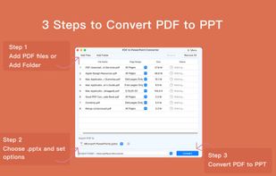 Fast PDF to PowerPoint Pro screenshot 3