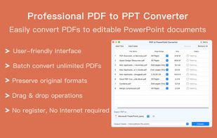 Fast PDF to PowerPoint Pro screenshot 1