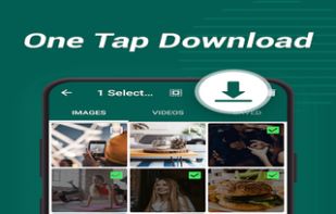 Download is fast... You can manage your downloaded Status in the Download page