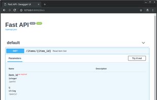 FastAPI screenshot 1