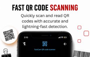 Fast QR code scanning, read qr and barcodes quickly.