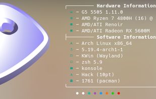 Fastfetch screenshot 1