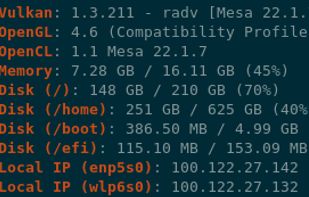 Fastfetch screenshot 2