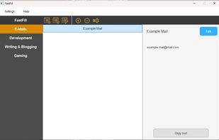 FastFill screenshot 1
