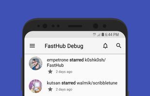 FastHub screenshot 1