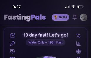 FastingPals screenshot 1