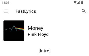 FastLyrics screenshot 1