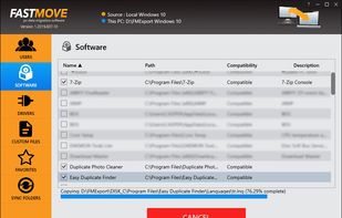 FastMove screenshot 2