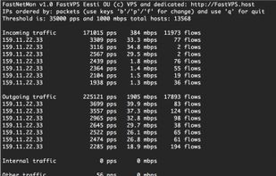 FastNetMon screenshot 1