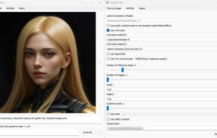 FastSD CPU screenshot 2