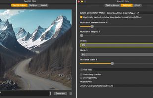 FastSD CPU screenshot 3