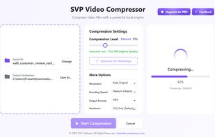 Fast Video Compressor screenshot 3