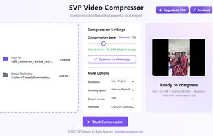 Fast Video Compressor screenshot 2