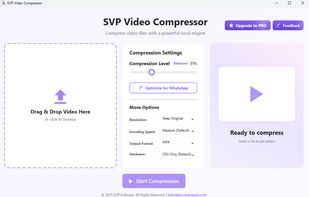 Fast Video Compressor screenshot 1