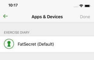Activity tracker sync