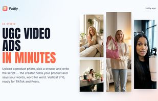 Ad Studio — UGC video ads where the creator says your script word for word