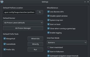 Faugus Launcher screenshot 2