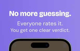 Everyone rates it.
You get one clear verdict.