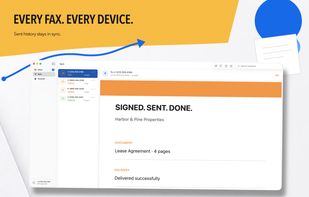 Use Fax It across iPhone, iPad, and Mac.