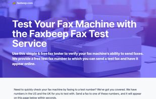 faxbeep screenshot 1