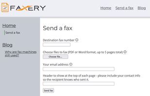 Faxery screenshot 1