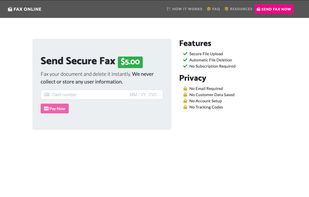 FaxOnline.app screenshot 2