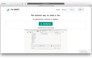 FaxRocket screenshot 2