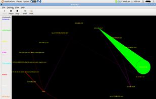 Etherape screenshot 1